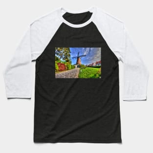 Holland windmill Baseball T-Shirt